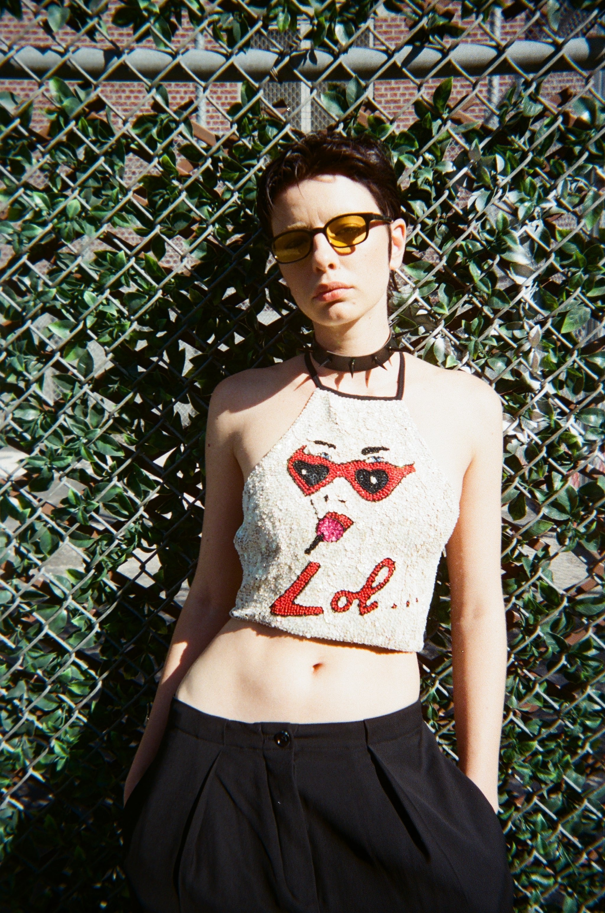 'LOL' Halter