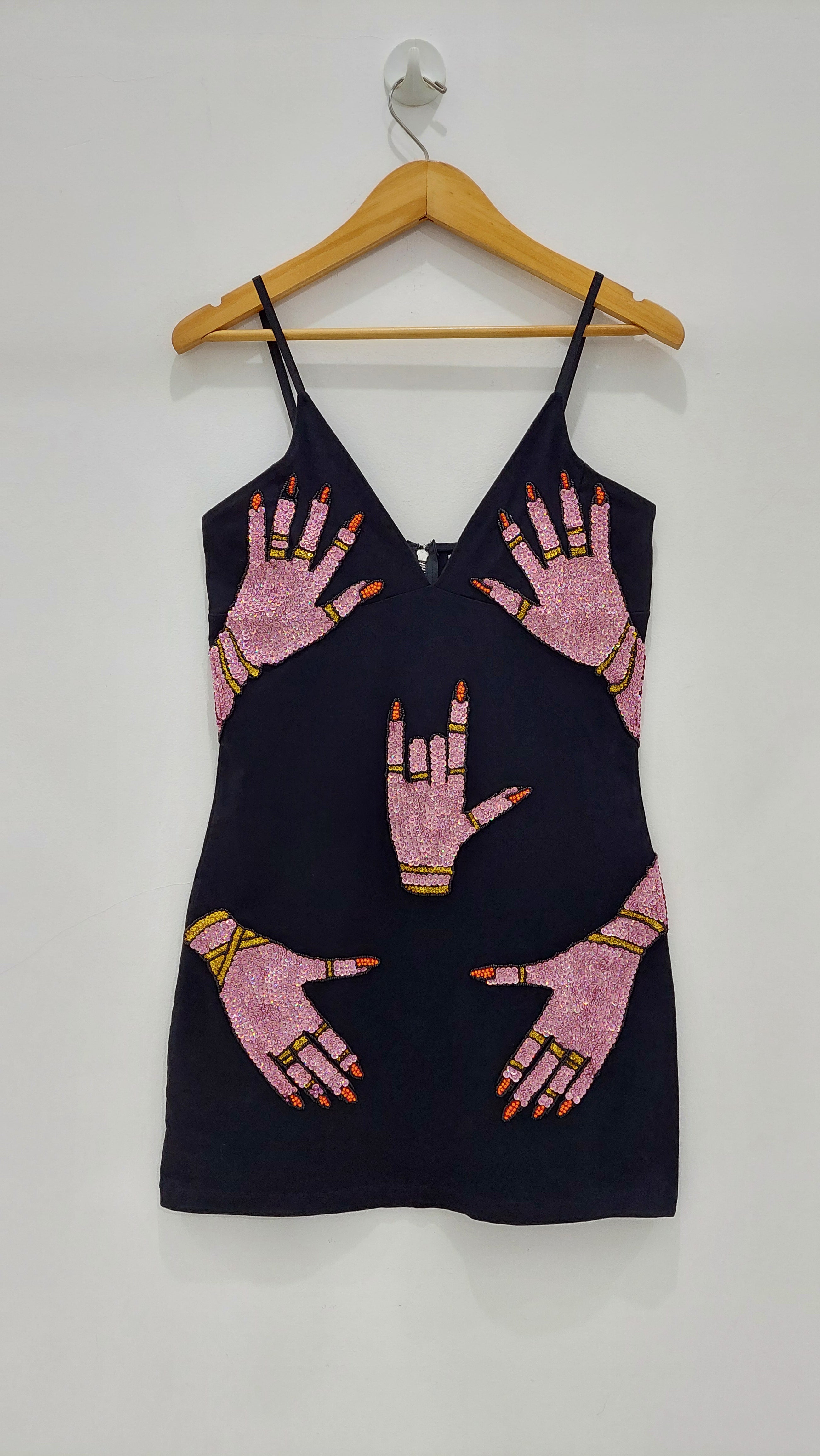 Hands Bralet - Pink Hands