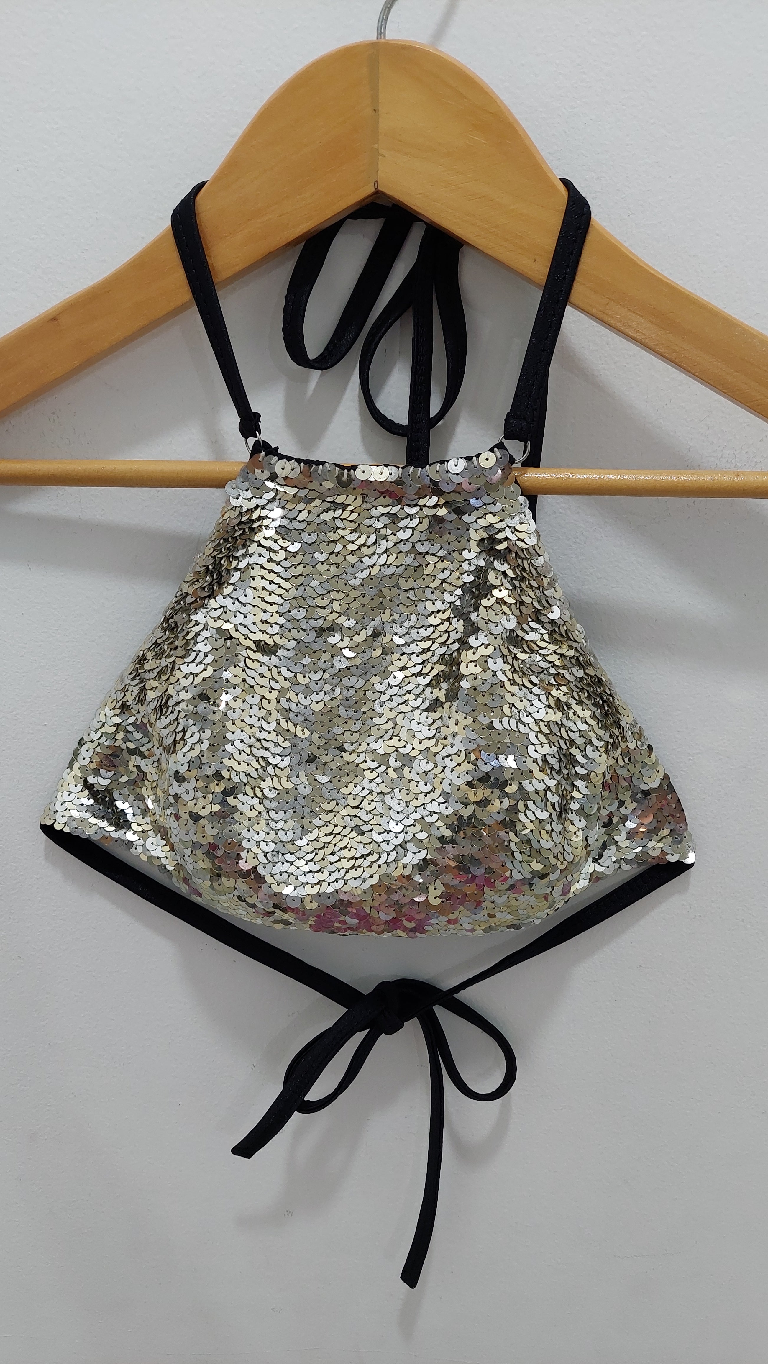 Delta Halter - Silver Diamond