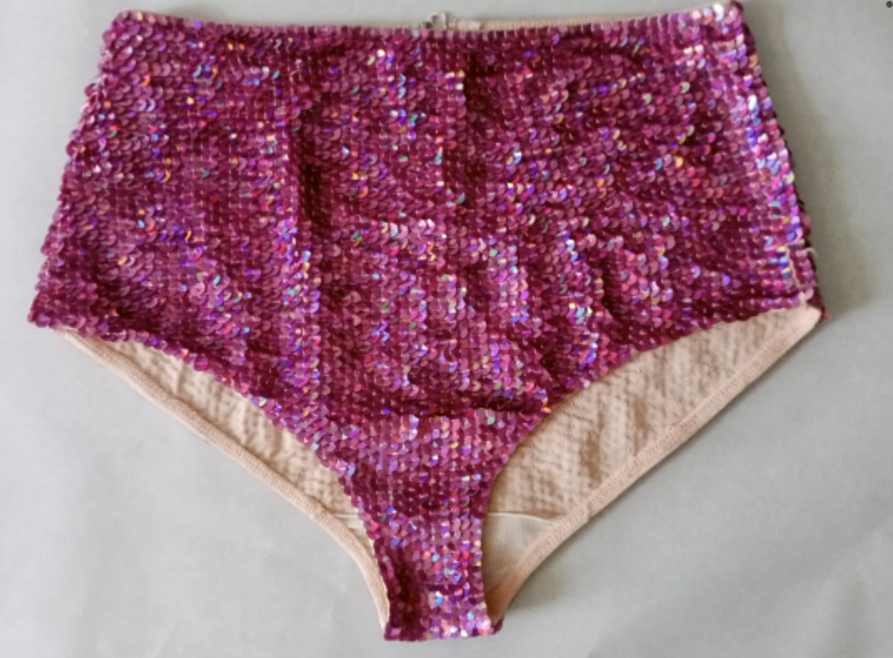 Pink Soft Iridescent big scale Undies