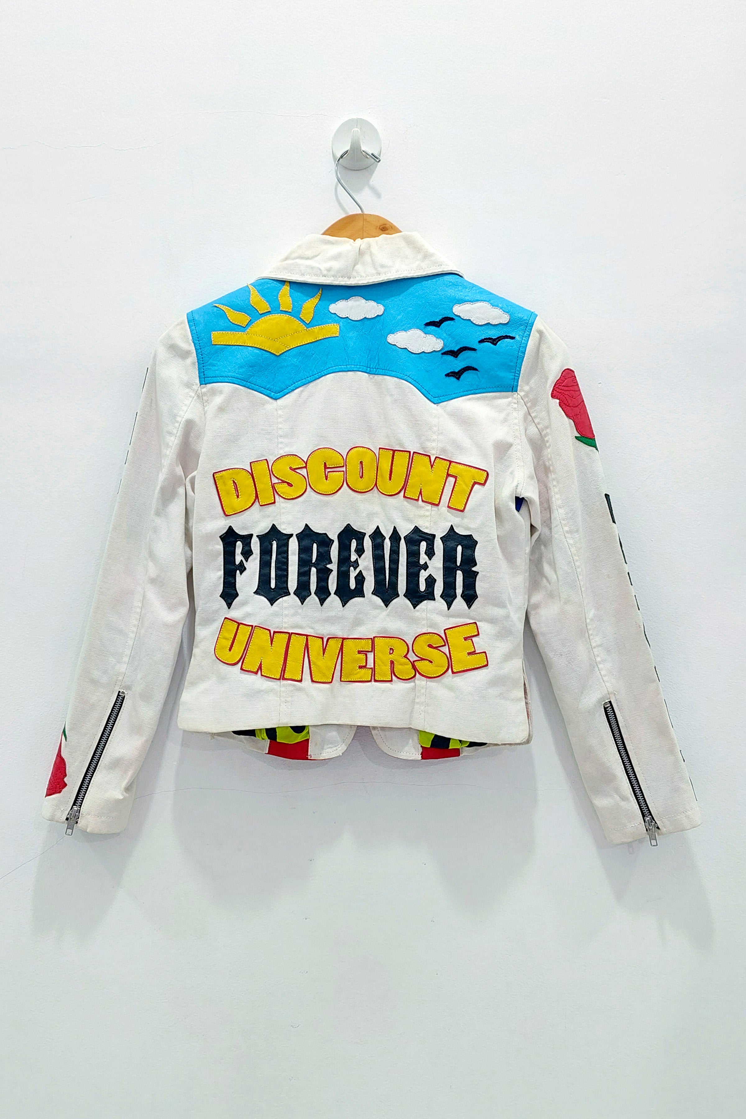 Pleasure Revenge Canvas and Leather Jacket