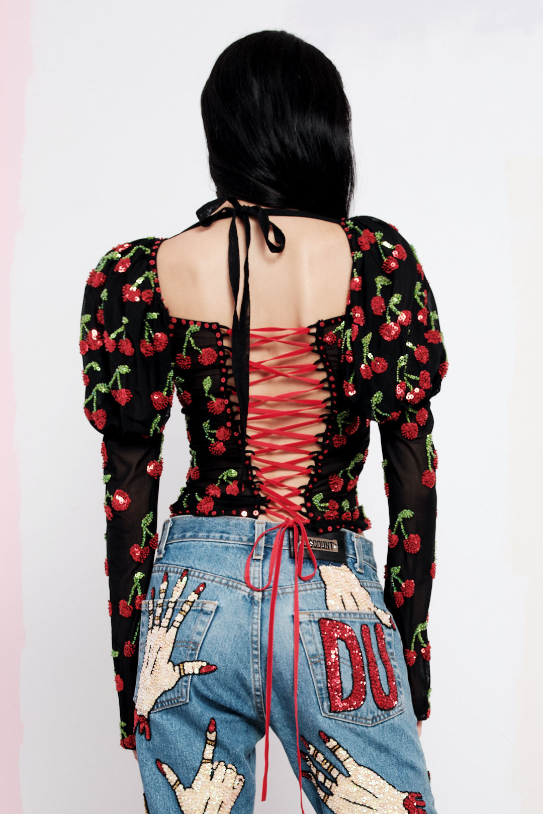 The Cherry On Top Puff Sleeve Top