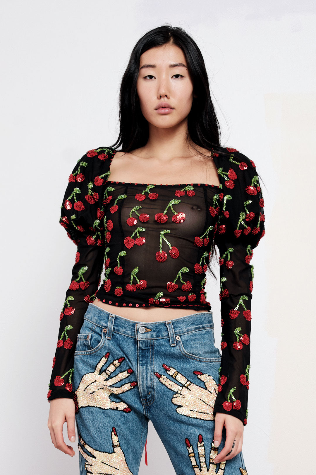 The Cherry On Top Puff Sleeve Top