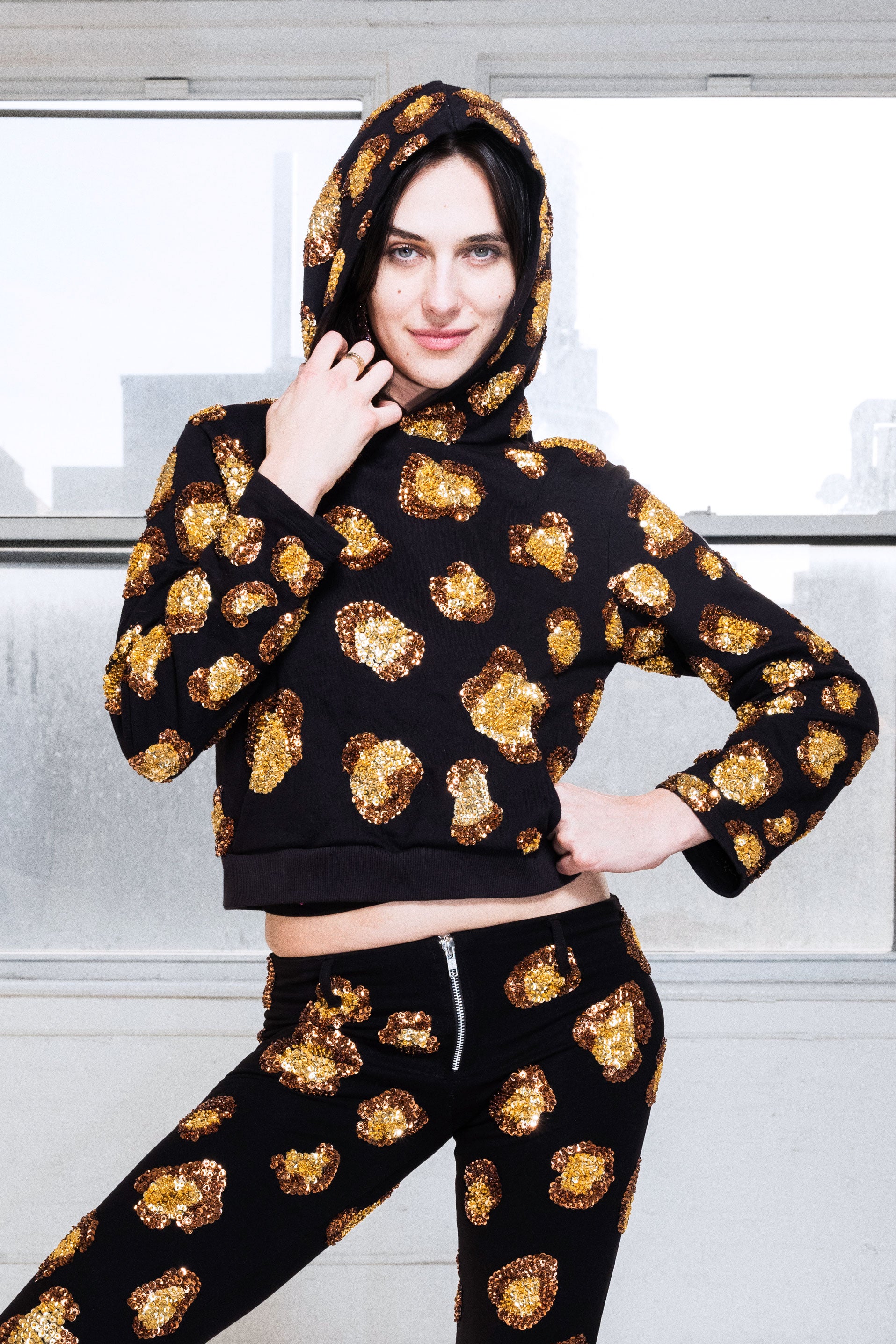 The Ice Leopard Hoodie