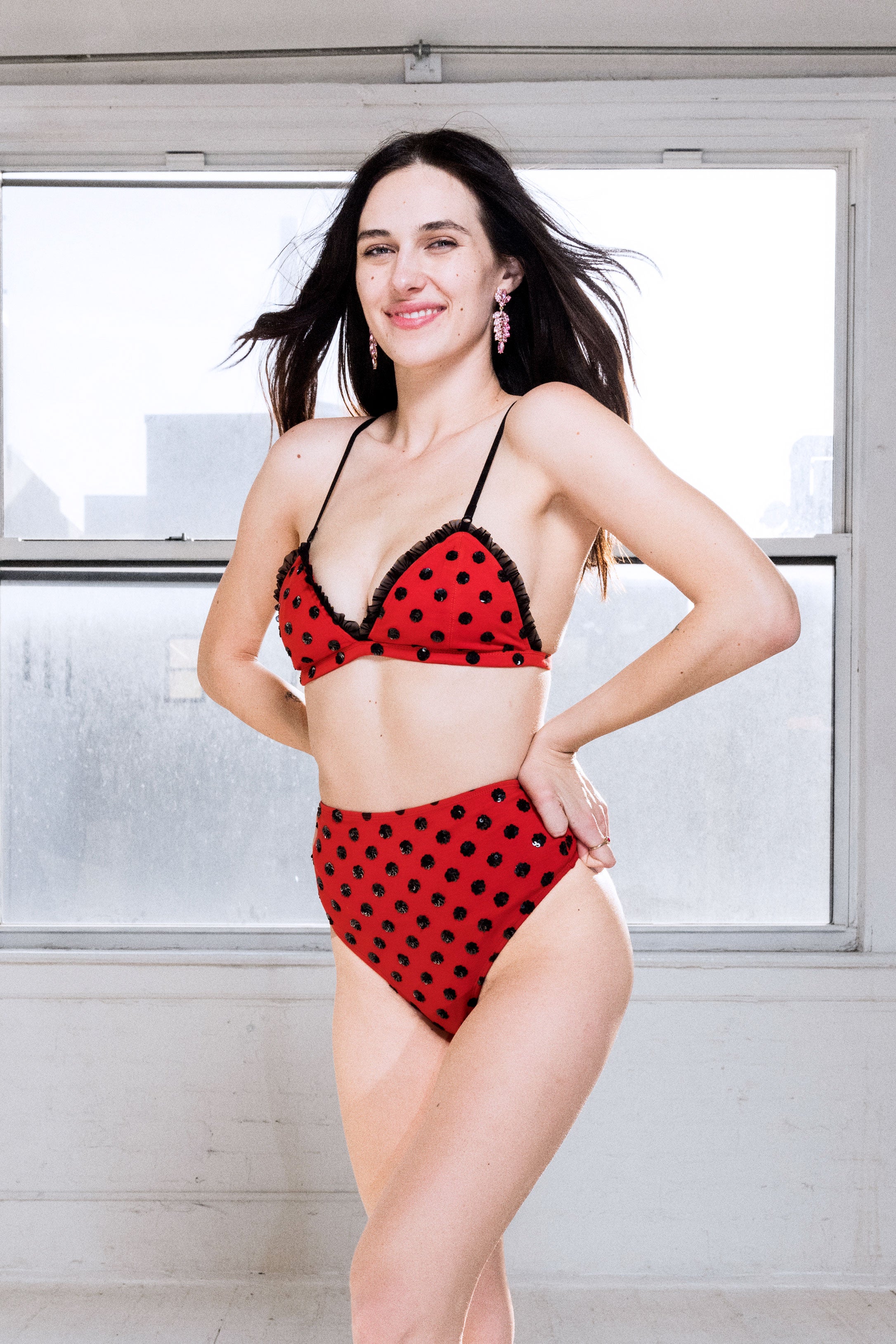 The Modern Love Bra Red