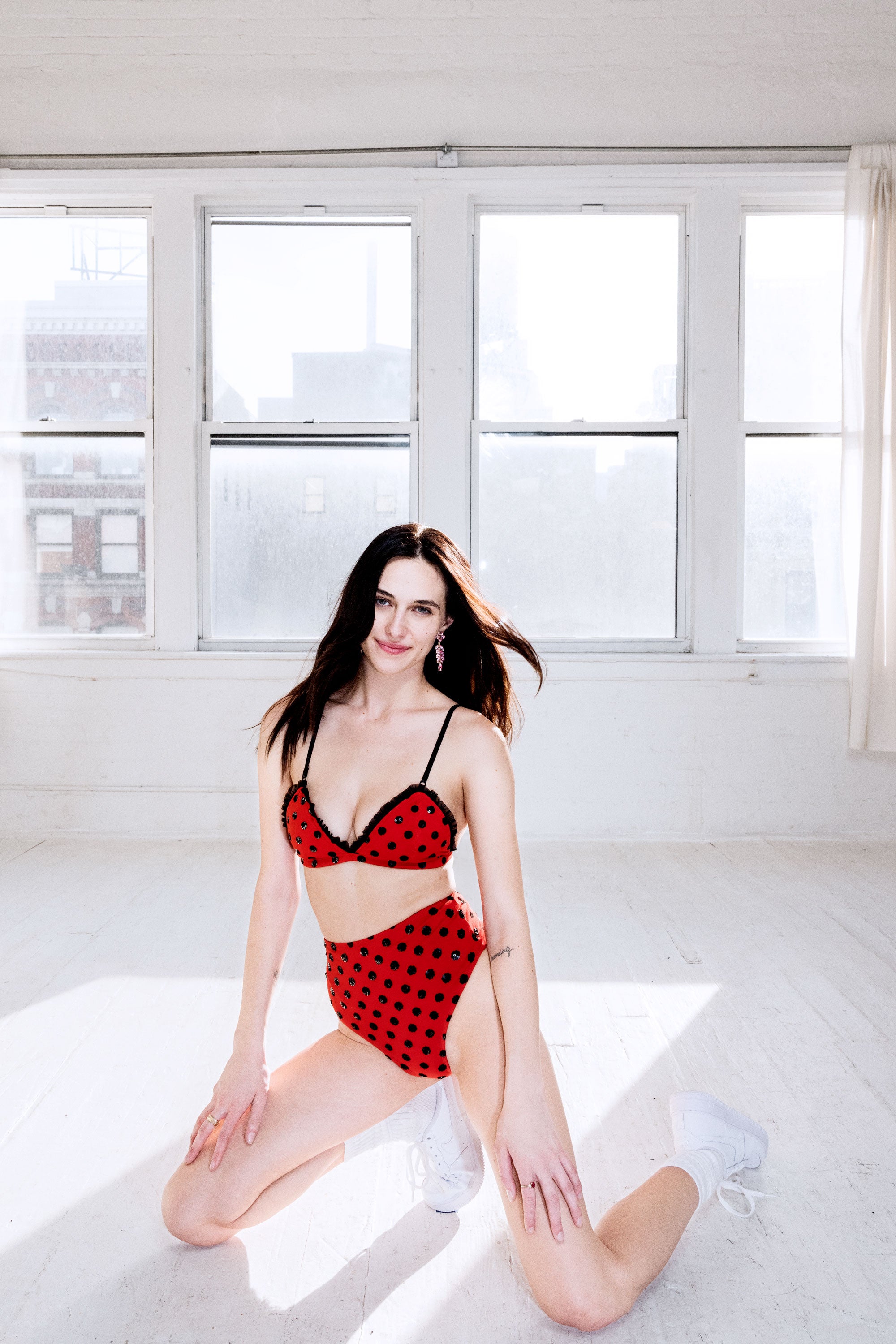 The Modern Love Bra Red