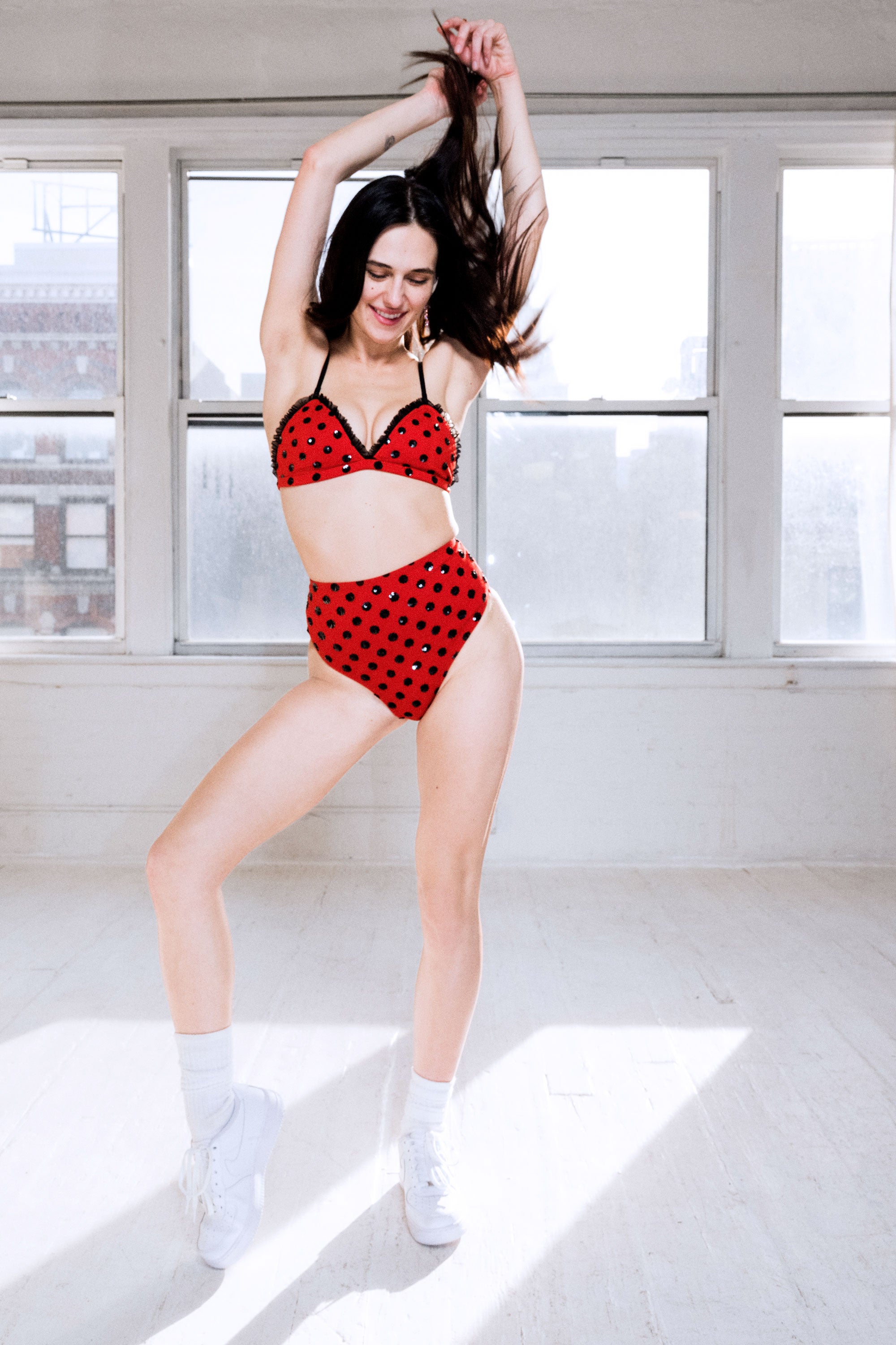 The Modern Love Bra Red