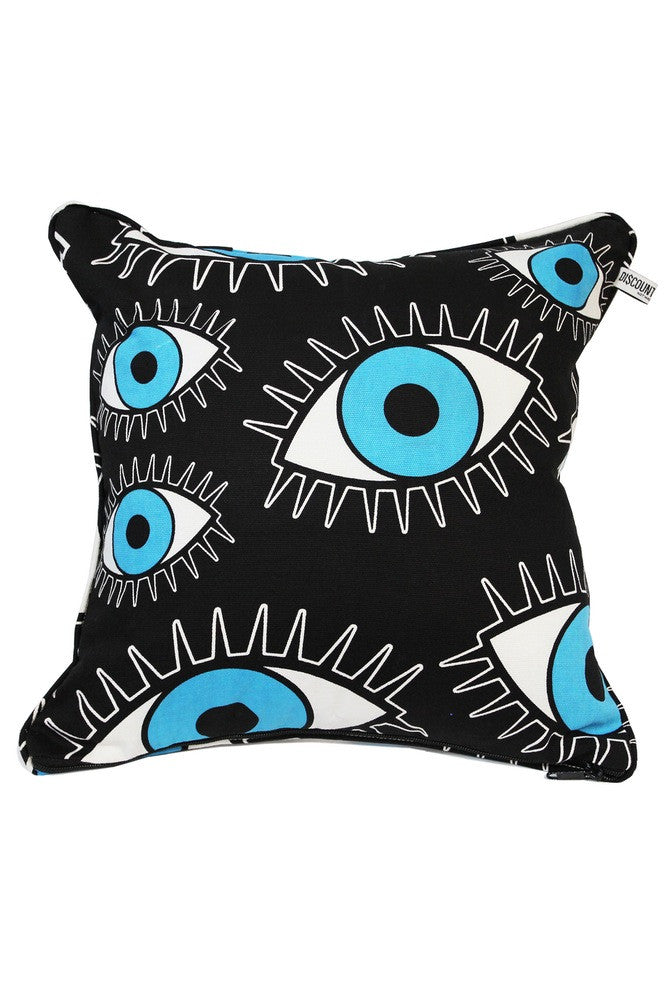 evil eye, evil eye cushion, small cushion, cushion, printed cushion, pillow, evil, eye, evil eye, di$count universe, discount universe